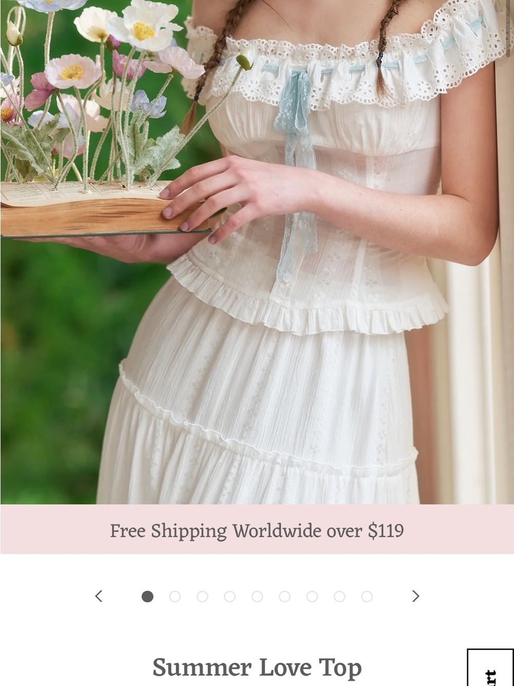 Lacemade Summer Love Top - Picture 4 of 4